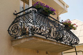 Ограждения балконов и террас steemet.com.ua