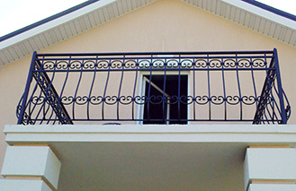 Ограждения балконов и террас steemet.com.ua